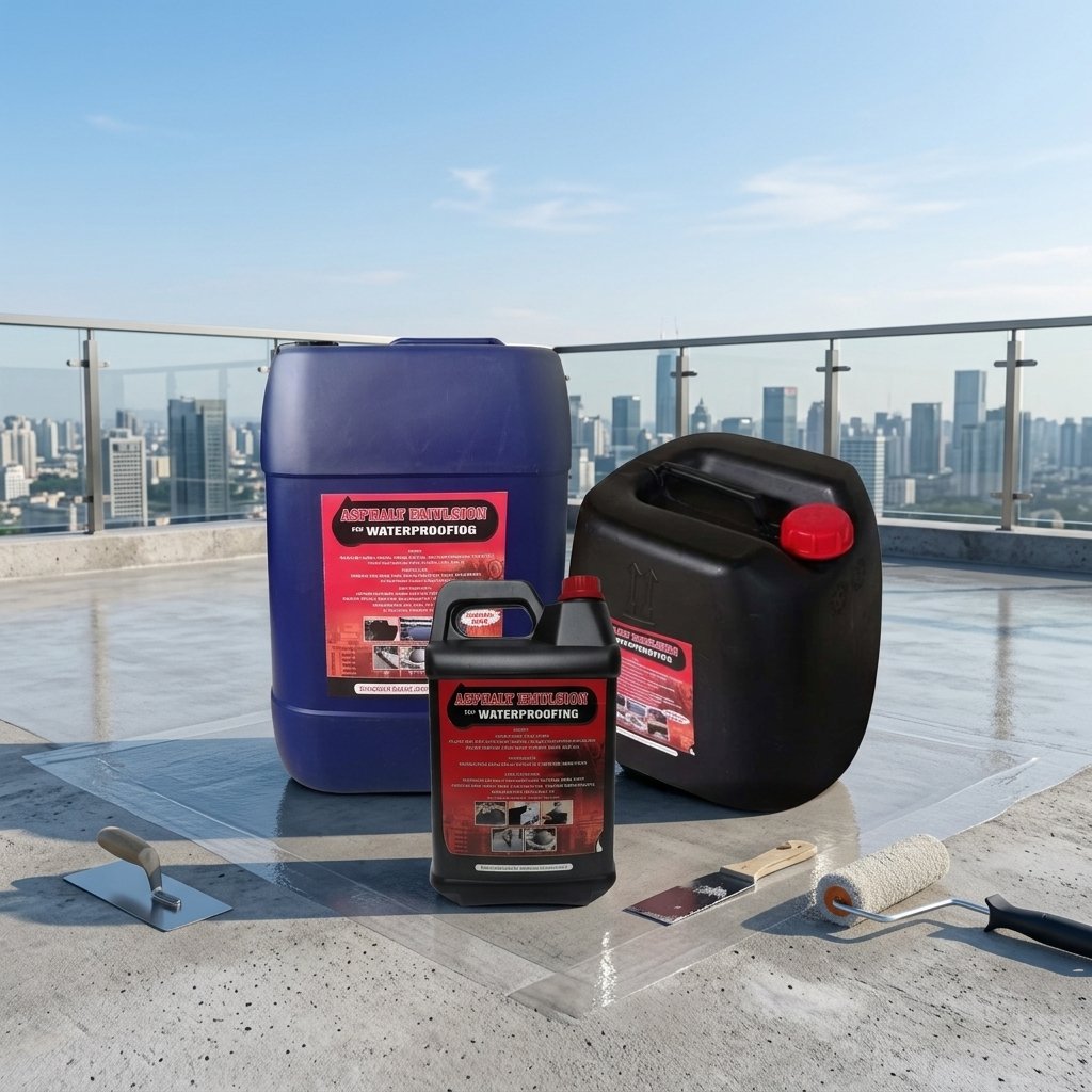 Aspal cair anti bocor untuk waterproofing dak beton di Jakarta