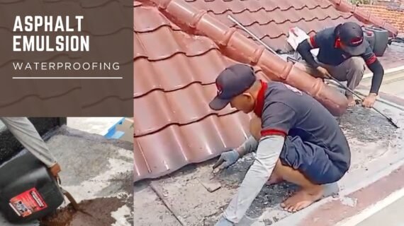 Asphalt Emulsion Waterproofing Solusi Dak Beton Rembes Terbaik
