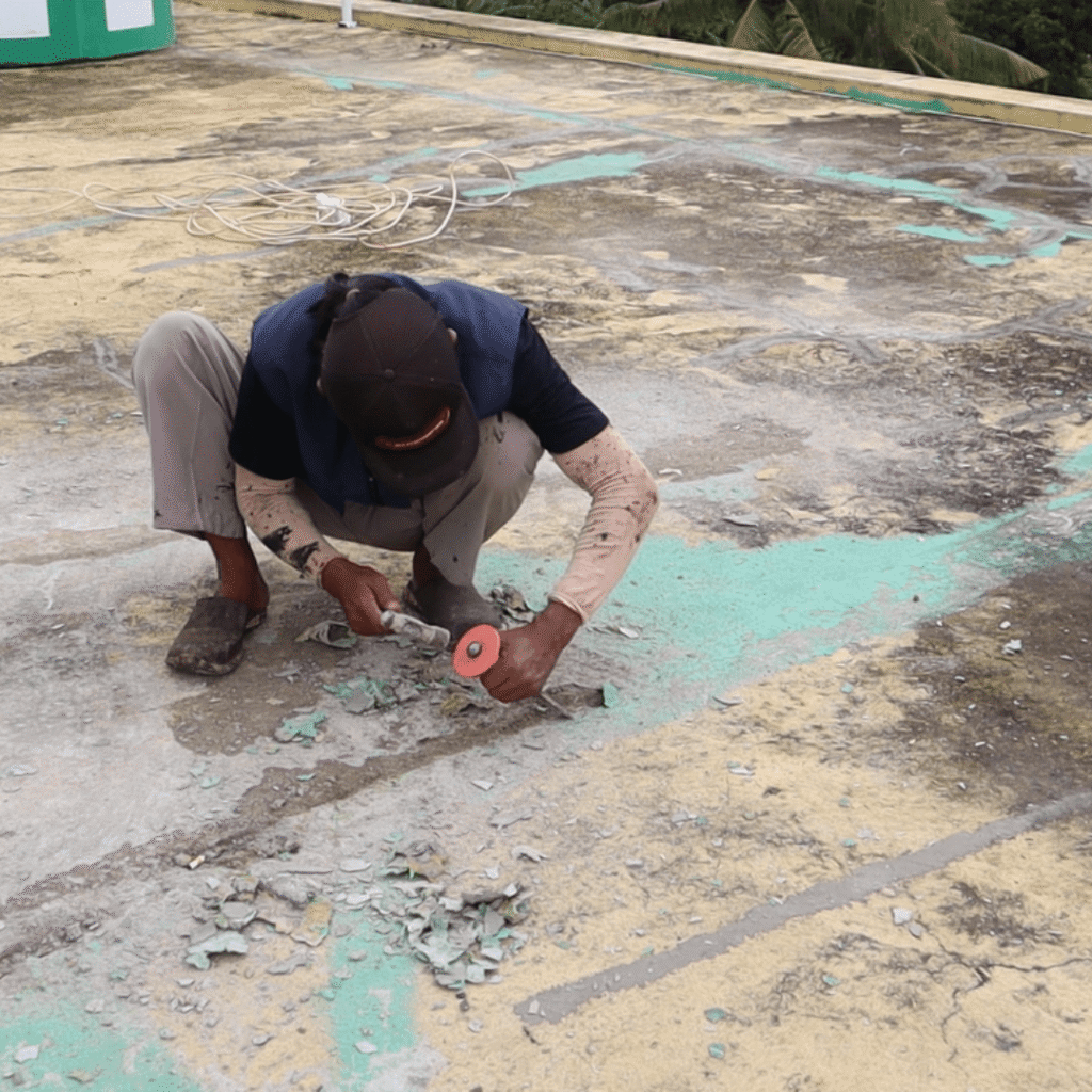 jasa waterproofing aspal cair dak mesjid