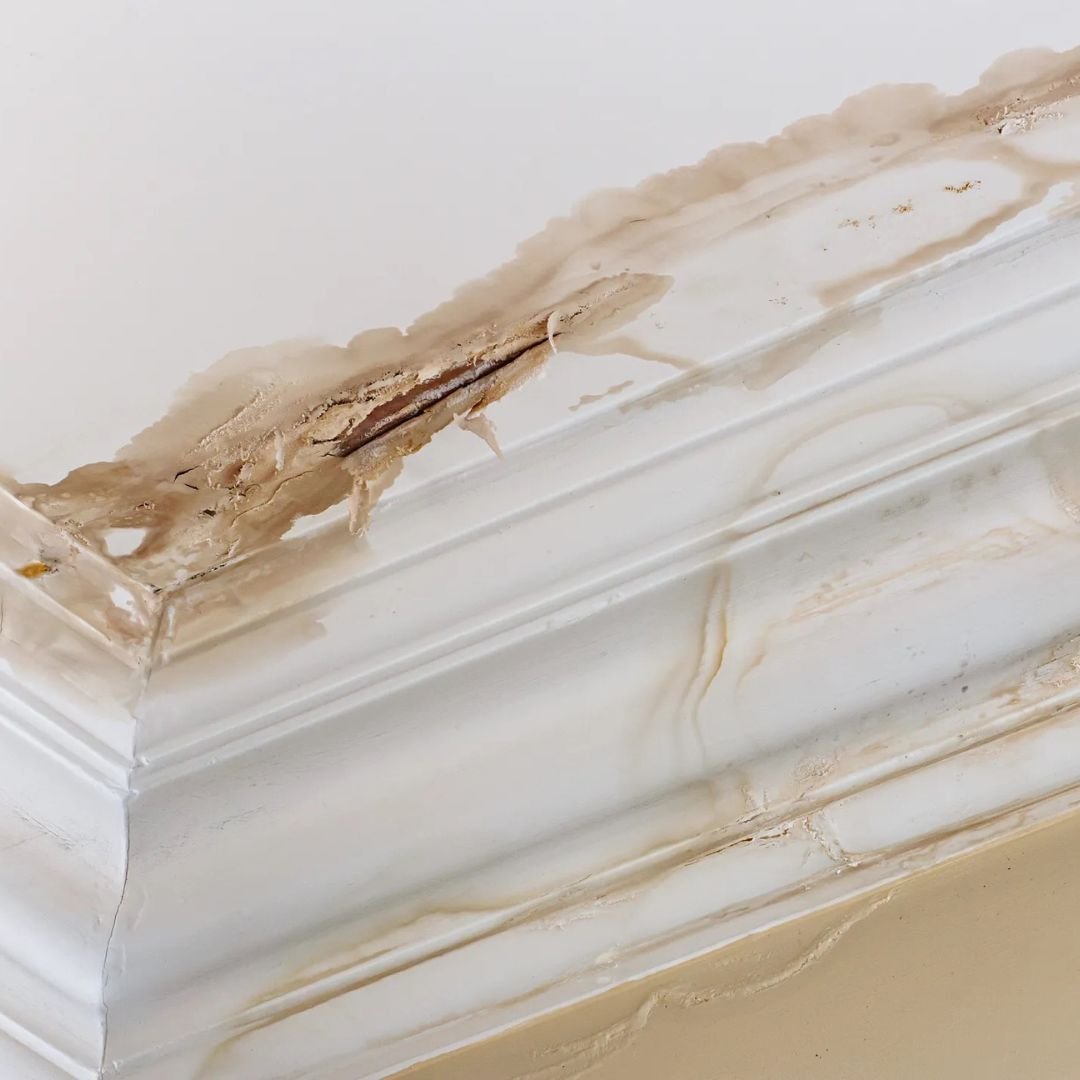 plafon retak - jasa waterproofing dak beton - aspal cair anti bocor - aspal mitra solusi