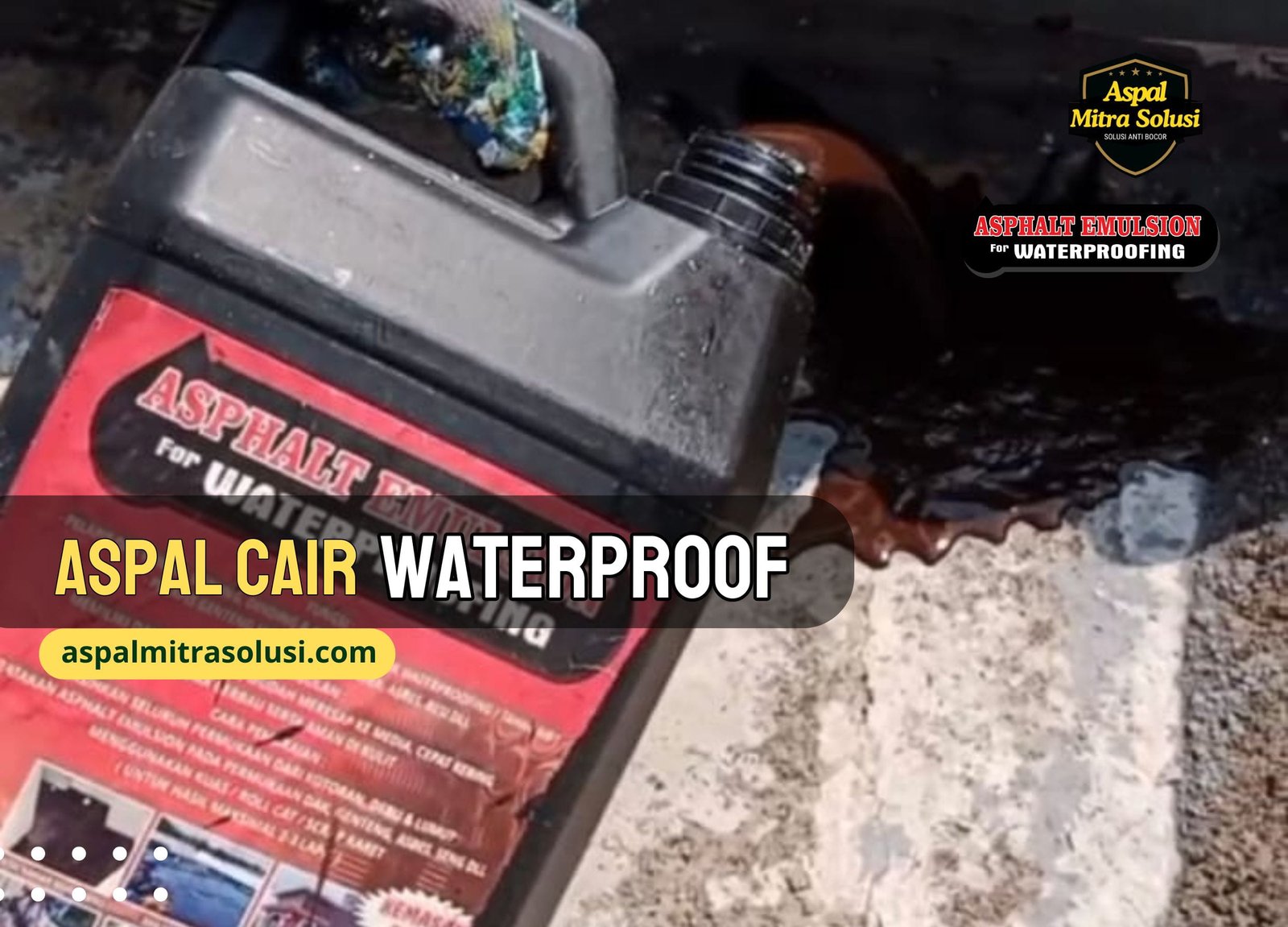 aspal cair waterproof