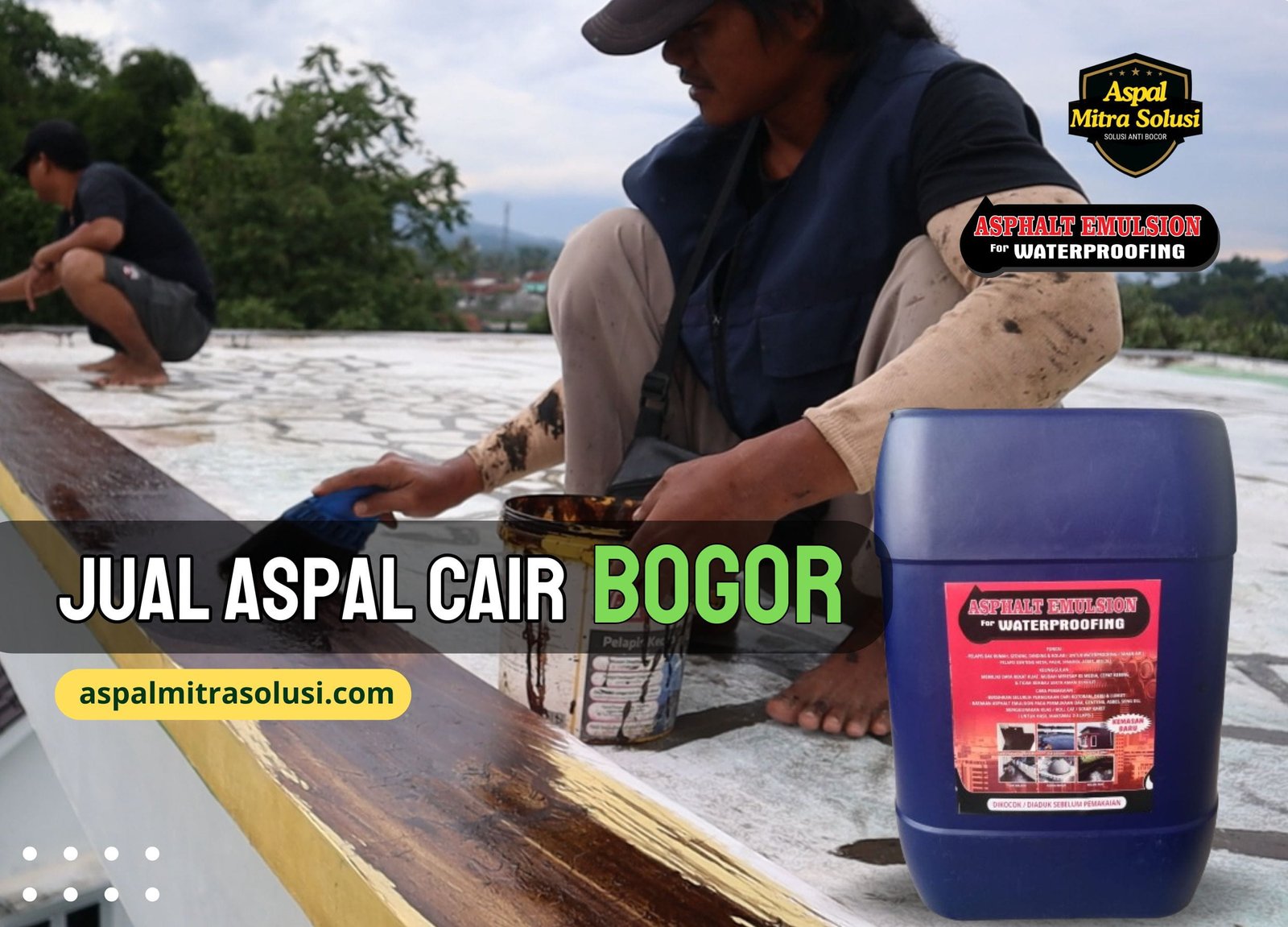 jual aspal cair bocor aspal mitra solusi