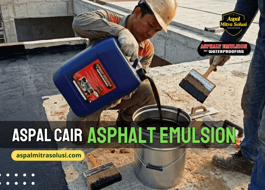 jasa waterproofing aspal cair - aspal mitra solusi