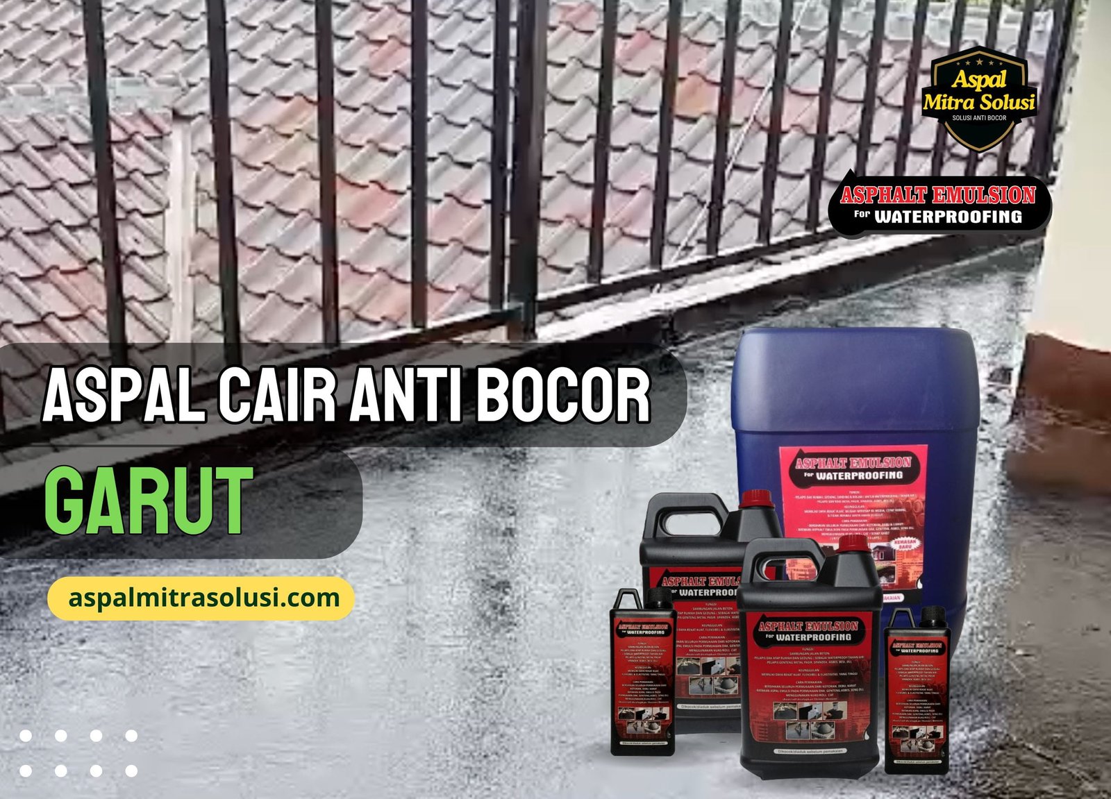 aspal cair anti bocor garut - aspal mitra solusi