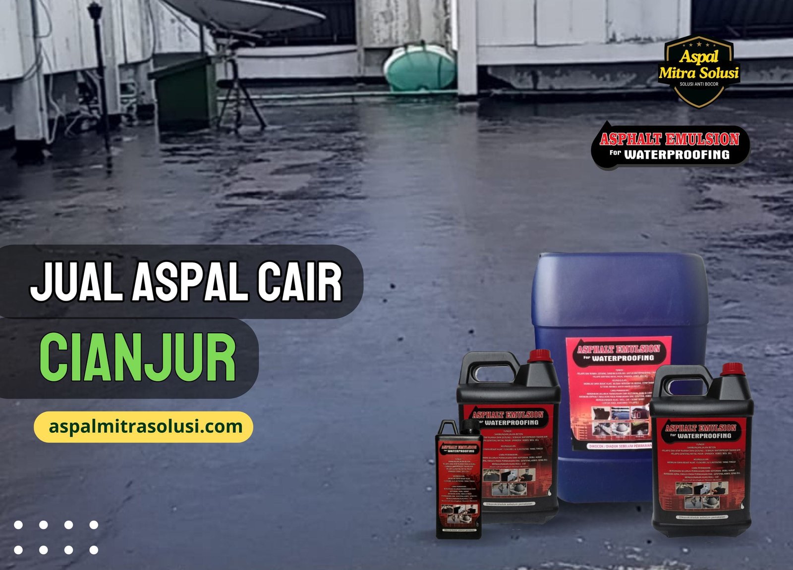 jual aspal cair cianjur - aspal mitra solusi 1