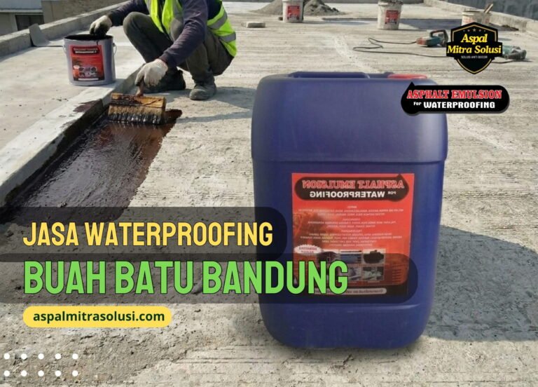 jasa waterproofing buah batu bandung - aspal mitra solusi