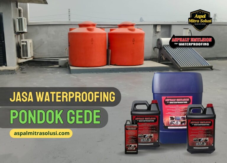 jasa waterproofing pondok gede - aspal mitra solusi