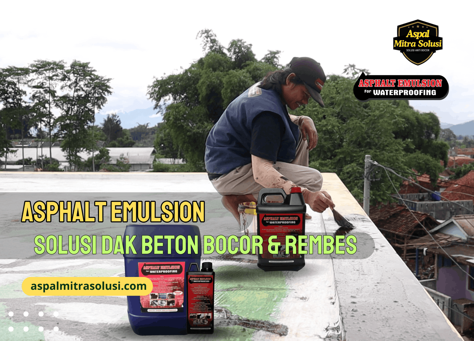 Asphalt Emulsion Waterproofing