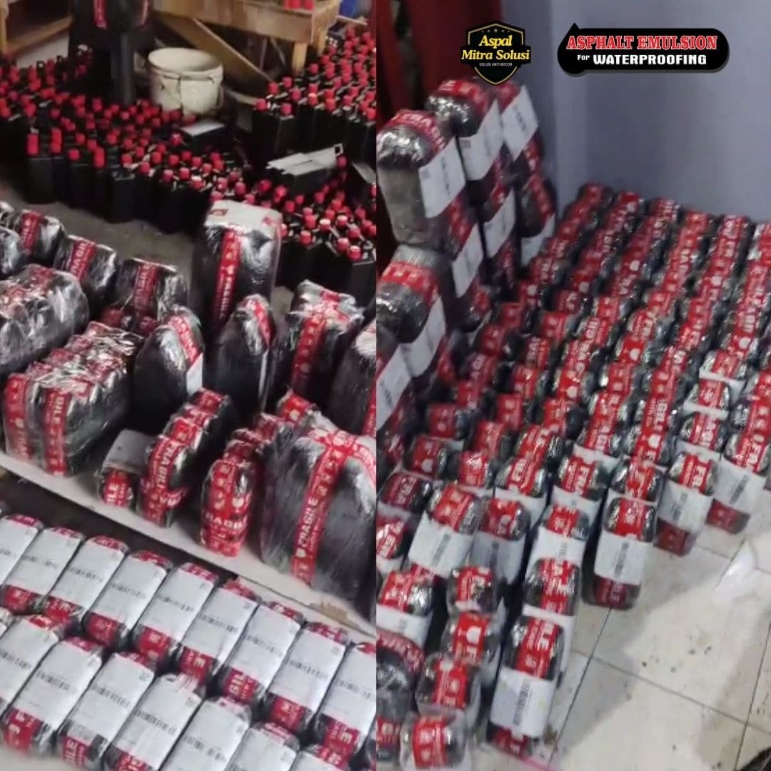Dokumentasi stok gudang Asphalt Emulsion