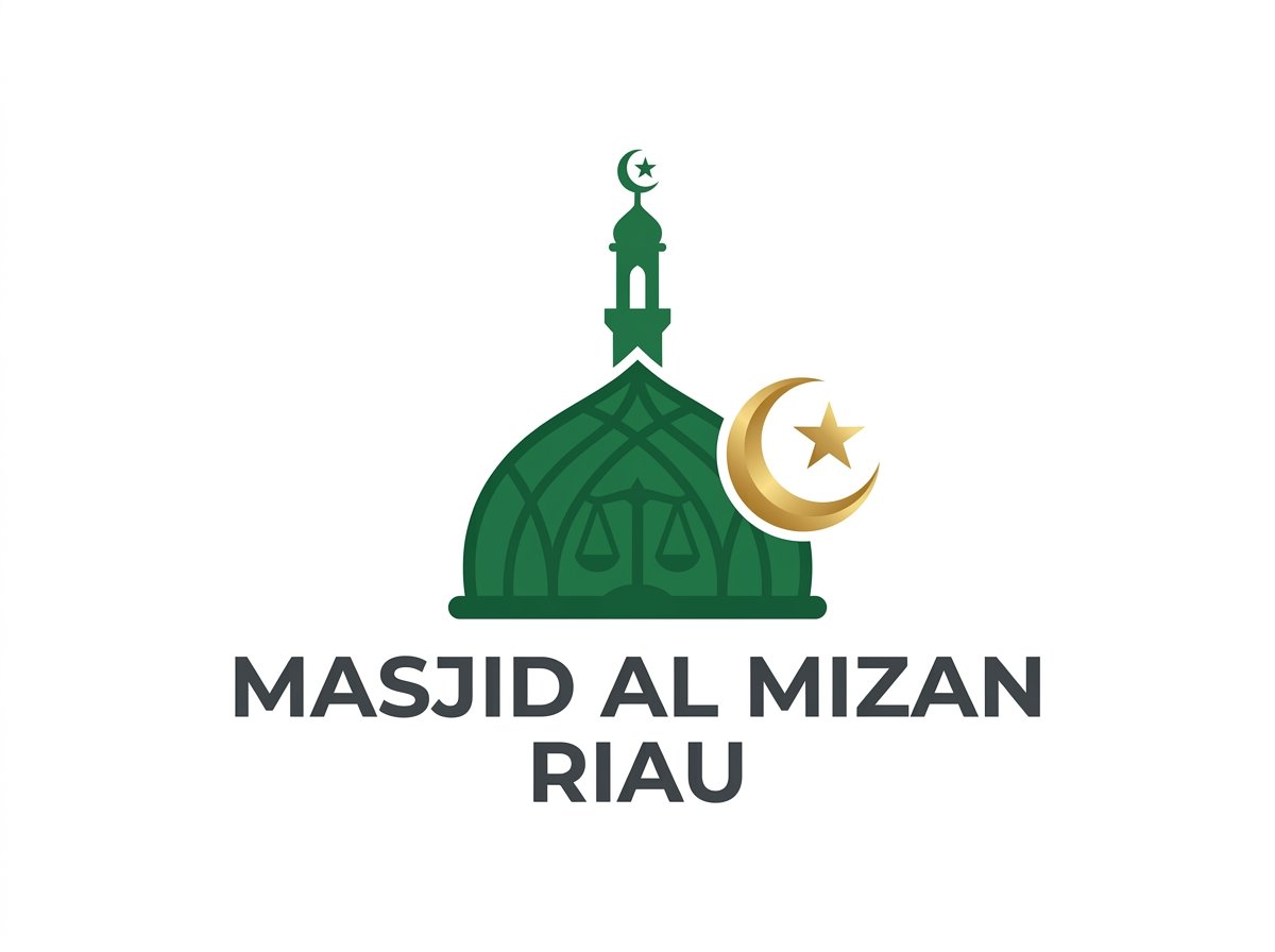 Logo Masjid Al-Mizan Riau