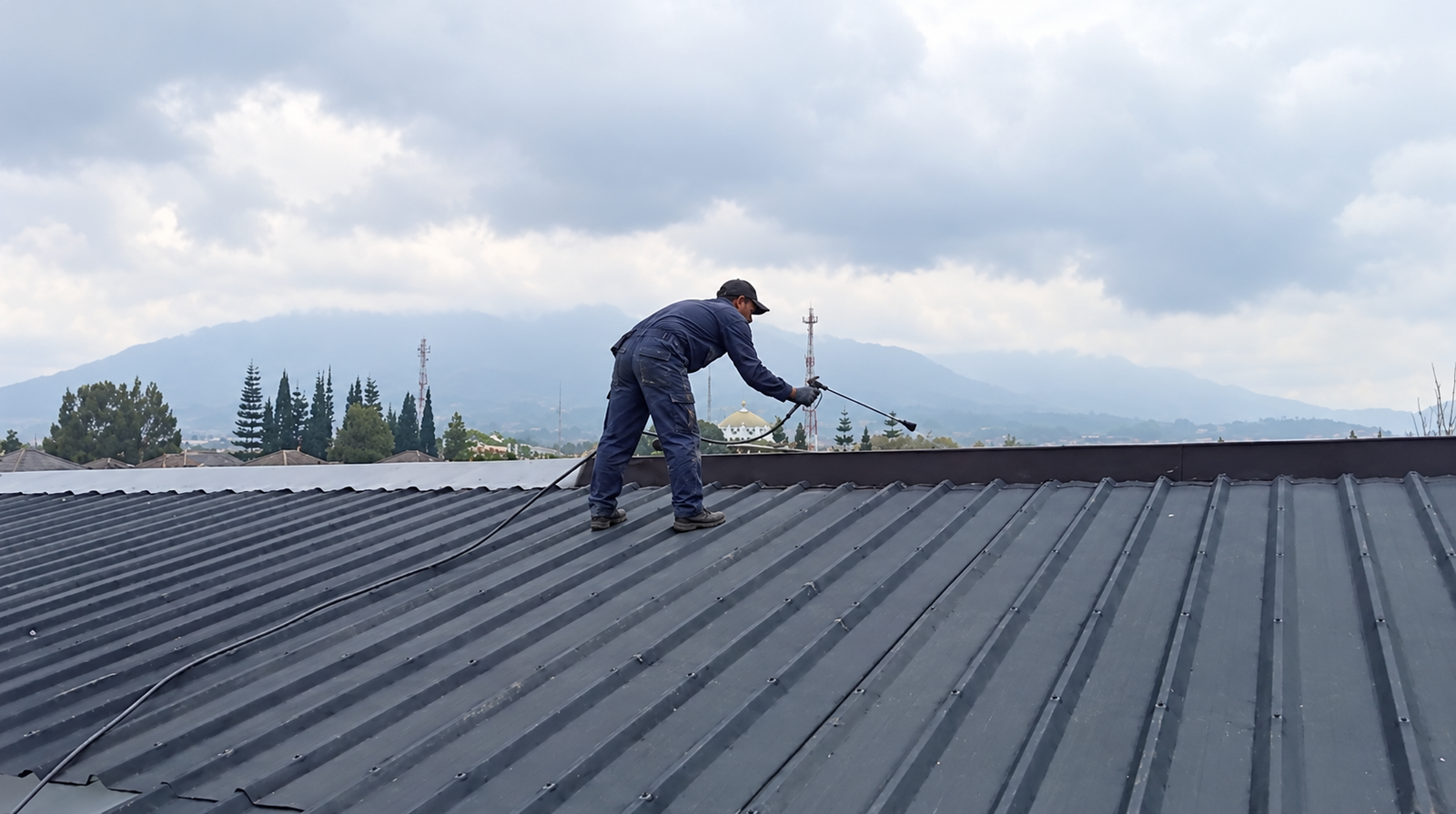 Dokumentasi Waterproofing Genteng Bekasi - Aspal Mitra Solusi