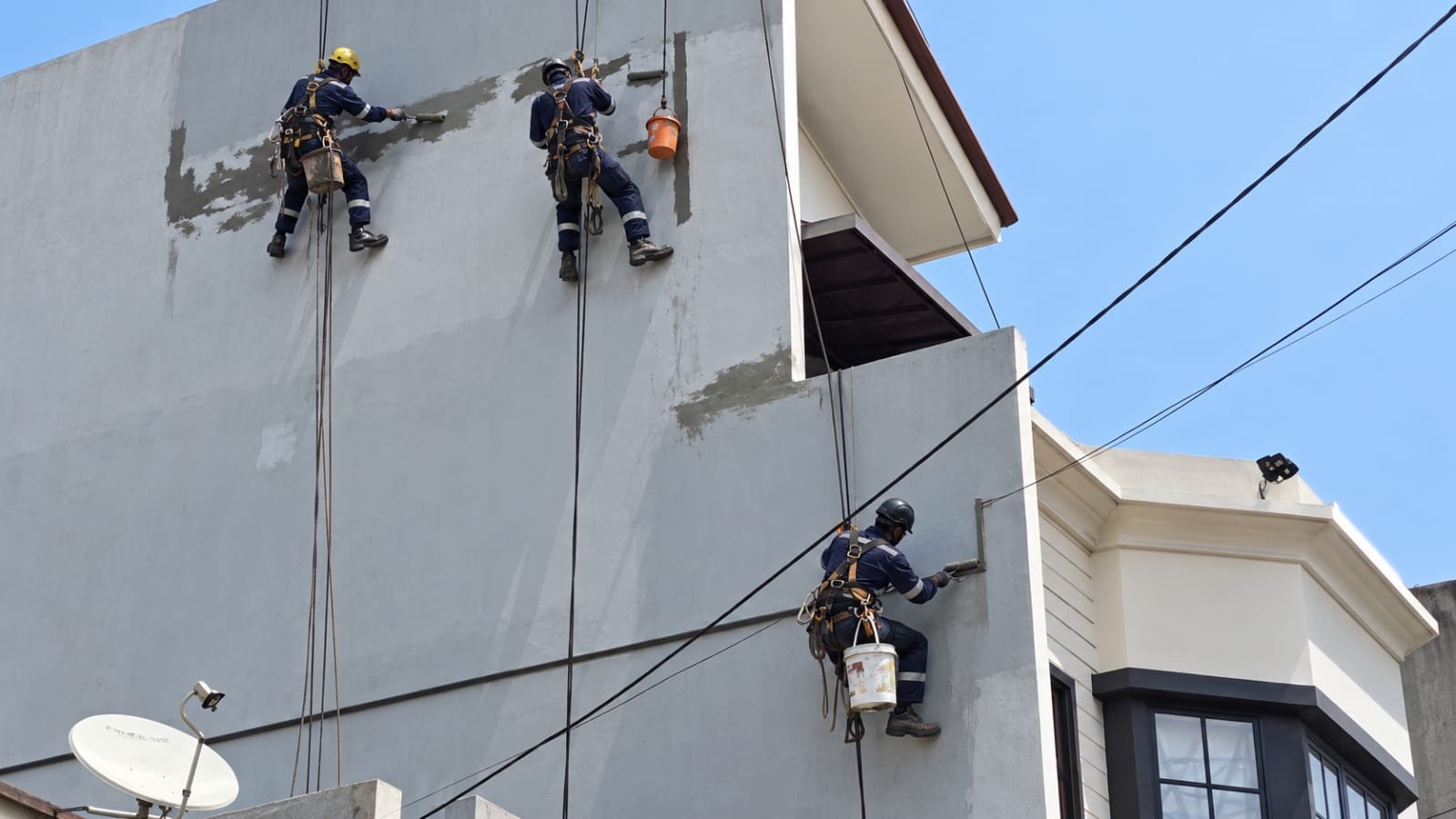 Dokumentasi Waterproofing Dinding Ciwaruga - Aspal Mitra Solusi